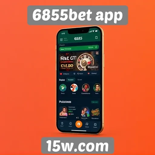 Interface do 6855bet app é intuitiva e fácil de usar