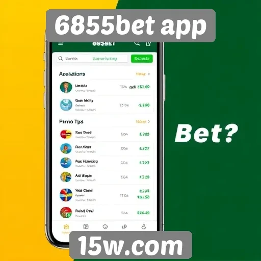 Promoções e bônus disponíveis no 6855bet app